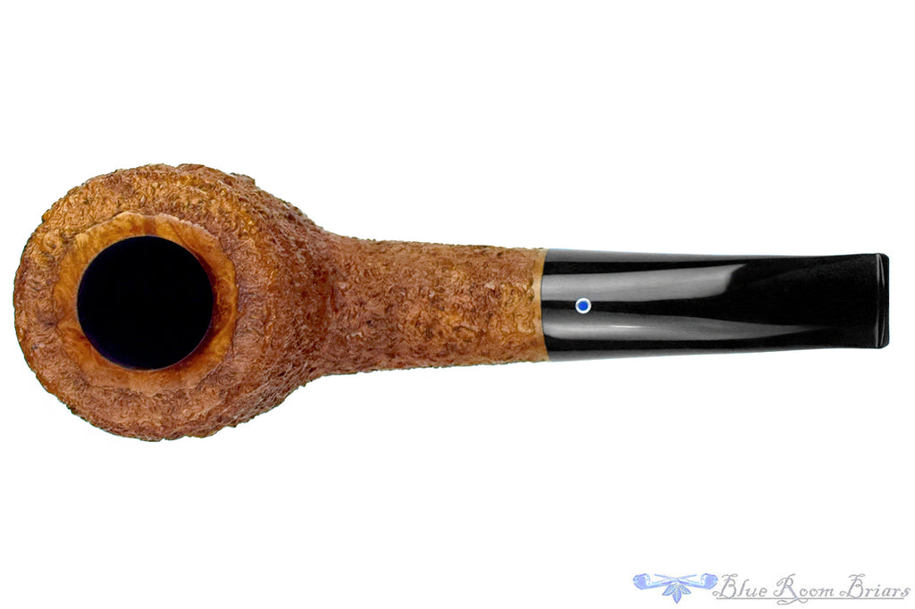 Blue Room Briars is proud to present this Ardor Urano Giant (2006 Make) Rusticated Bent Billiard Estate Pipe