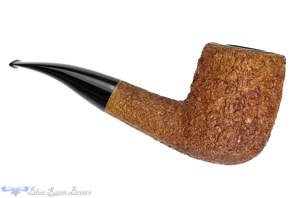 Blue Room Briars is proud to present this Ardor Urano Giant (2006 Make) Rusticated Bent Billiard Estate Pipe