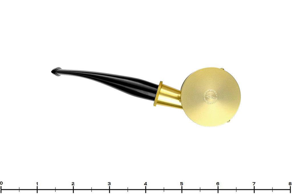 Blue Room Briar is proud to present this Tsuge Metal Blowfish Estate Pipe