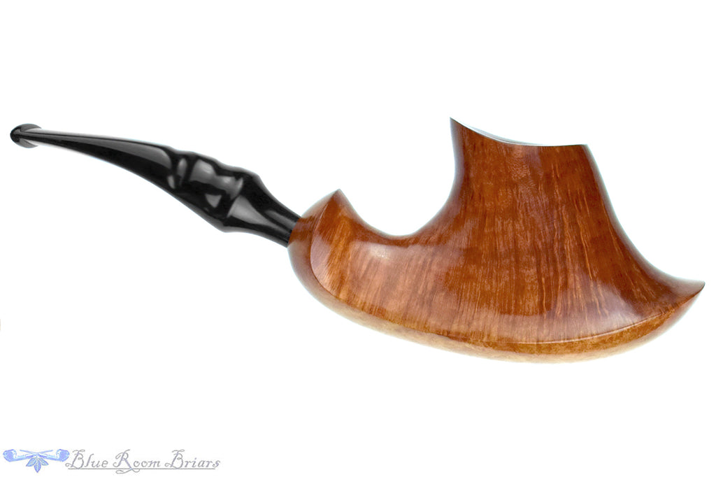 Blue Room Briar is proud to present this Savinelli Autograph 8 Bent Volcano (6mm Filter) Estate Pipe