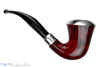 Blue Room Briar is proud to present this Rattray's Nimbus 126 Bent Calabash (9mm Filter) with Aluminum Estate Pipe
