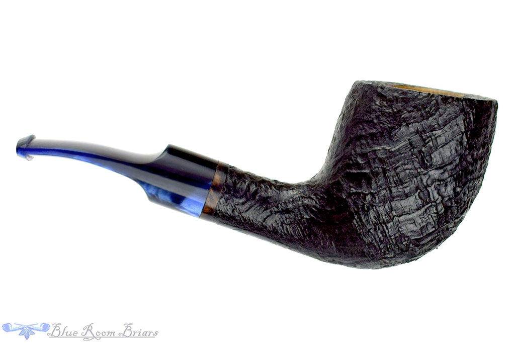 RC Sands Pipe Bent Black Blast Billiard