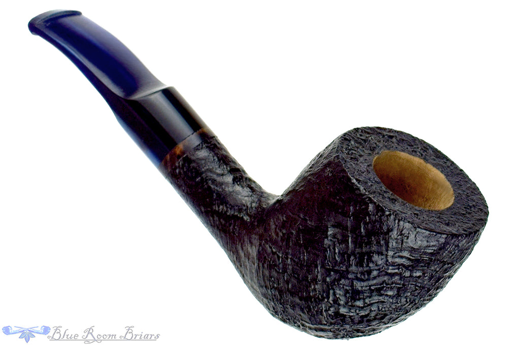 RC Sands Pipe Bent Black Blast Billiard