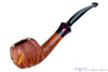 Blue Room Briars Pipe 2025 Halloween Bent Carved Glow in the Dark Jack-O'-Lantern