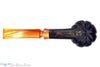 Blue Room Briars is proud to present this Blue Room Briars Pipe 2025 Halloween Bent Carved Glow in the Dark Jack-O'-Lantern