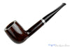 Blue Room Briars is proud to present this Savinelli Bianca 111 KS Billiard (6mm Filter) with Nickel and Acrylic Estate Pipe