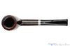 Blue Room Briars is proud to present this Savinelli Bianca 111 KS Billiard (6mm Filter) with Nickel and Acrylic Estate Pipe