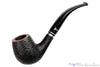 Blue Room Briars is proud to present this Stanwell Trio 83 Bent Sandblast Billiard with Nickel UNSMOKED Estate Pipe
