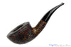 Blue Room Briars is proud to present this Brebbia Fat Bob 2113 Bent Rusticated Saucer Dublin (9mm Filter) Estate Pipe
