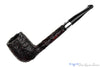 Blue Room Briars is proud to present this Peterson Donegal Rocky 624 Rusticated Canadian with Nickel Estate Pipe