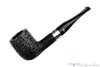 Blue Room Briars is proud to present this Peterson Dr. Jekyll and Mr. Hyde X105 Partial Rusticated Billiard with Nickel UNSMOKED Estate Pipe