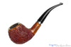Blue Room Briars is proud to present this Lorenzetti Strega 02 Bent Rusticated Apple with Nickel Estate Pipe
