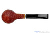 Blue Room Briars is proud to present this Lorenzetti Strega 02 Bent Rusticated Apple with Nickel Estate Pipe