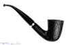 Brigham Chinook 47 Bent Sandblast Dublin (Rock Maple Filter) with Nickel UNSMOKED Estate Pipe