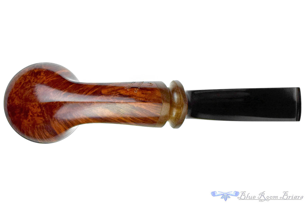Leo Borgart Bent Bulldog with Exotic Wood Estate Pipe
