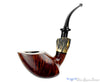 Blue Room Briar is proud to present this Leo Bogart Bent Elephant's Foot with Antler UNSMOKED Estate Pipe