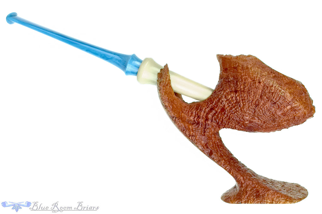 Nate King Pipe Sceptre Grade No. 7 Radial Blast Tsunami with Bakelite and Titanium