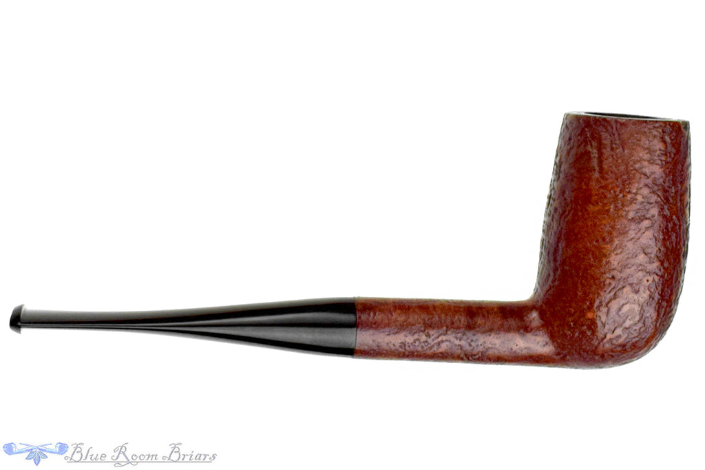 Blue Room Briars is proud to present this Amphora X-tra 736 Sandblast Stacked Billiard Estate Pipe