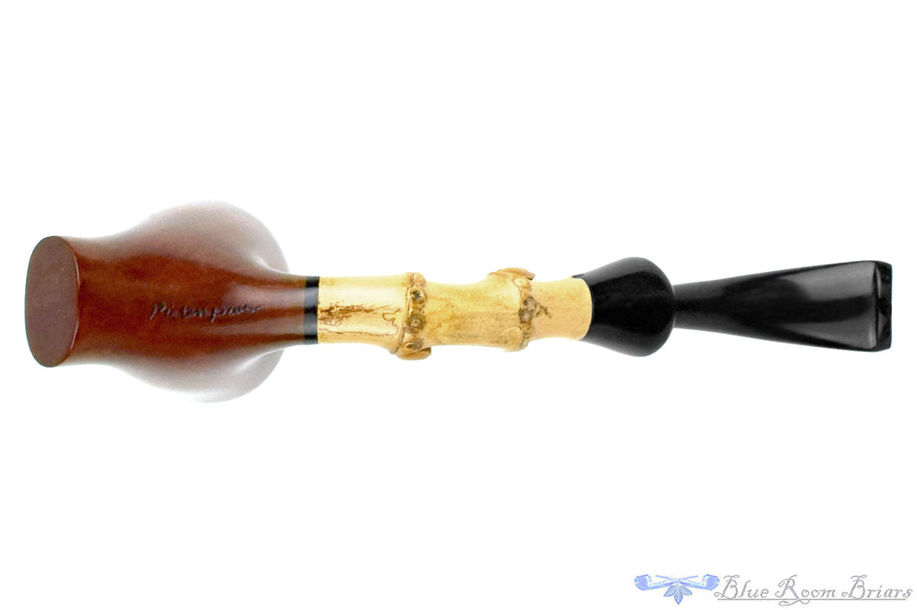 Jan Pietenpauw Pipe Standing Cherrywood with Bambo and Military Mount