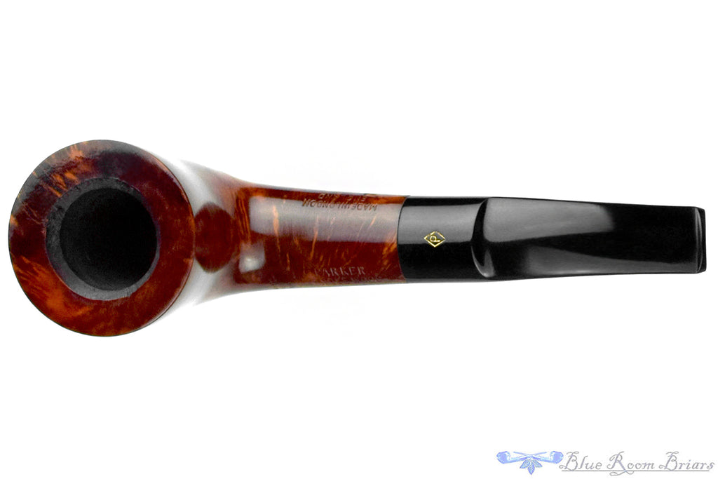 Blue Room Briars is proud to present this Parker Tangle Wood 391 Bent Yachtsman with Oval Shank UNSMOKED Estate Pipe