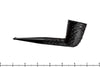 Blue Room Briars is proud to present this Romford (Ashton) Sandblast Dublin UNSMOKED Estate Pipe