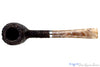 Blue Rom Briar is proud to present this Jan Pietenpauw Rusticated Billiard with Nickel UNSMOKED Estate Pipe