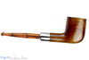 Blue Room Briar is proud to present this Jan Pietenpauw Ironwood Billiard with Nickel and Military Mount UNSMOKED Estate Pipe