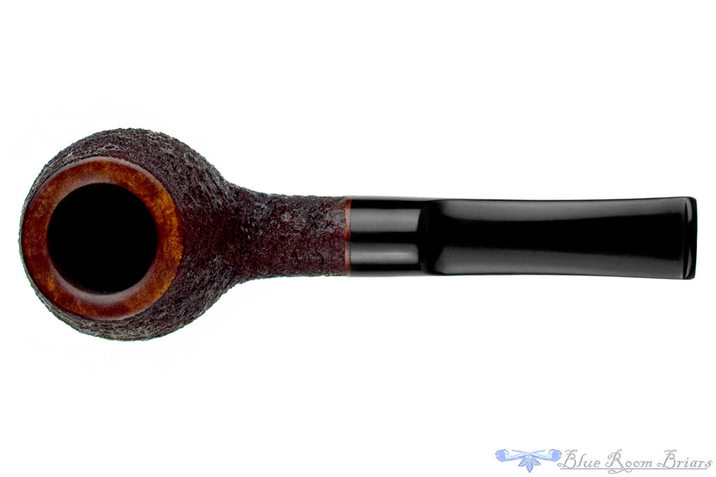 Blue Room Briar is proud to present this Jerry Crawford Sandblast Apple Estate Pipe