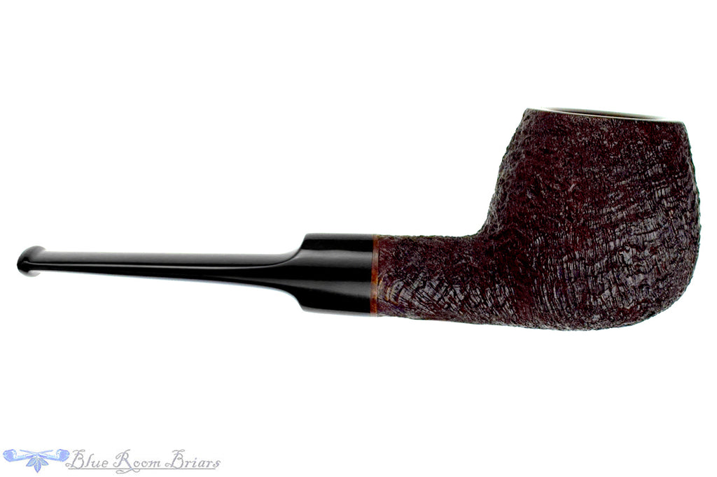 Blue Room Briar is proud to present this Jerry Crawford Sandblast Apple Estate Pipe