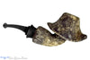 Blue Room Briars is proud to present this Brian Orton Pipe Bent Carved Driftwood Mushroom