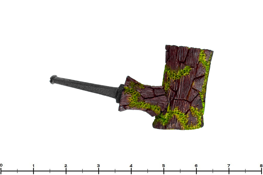 Blue Room Briars is proud to present this Brian Orton Pipe Carved Cherrywood Sitter