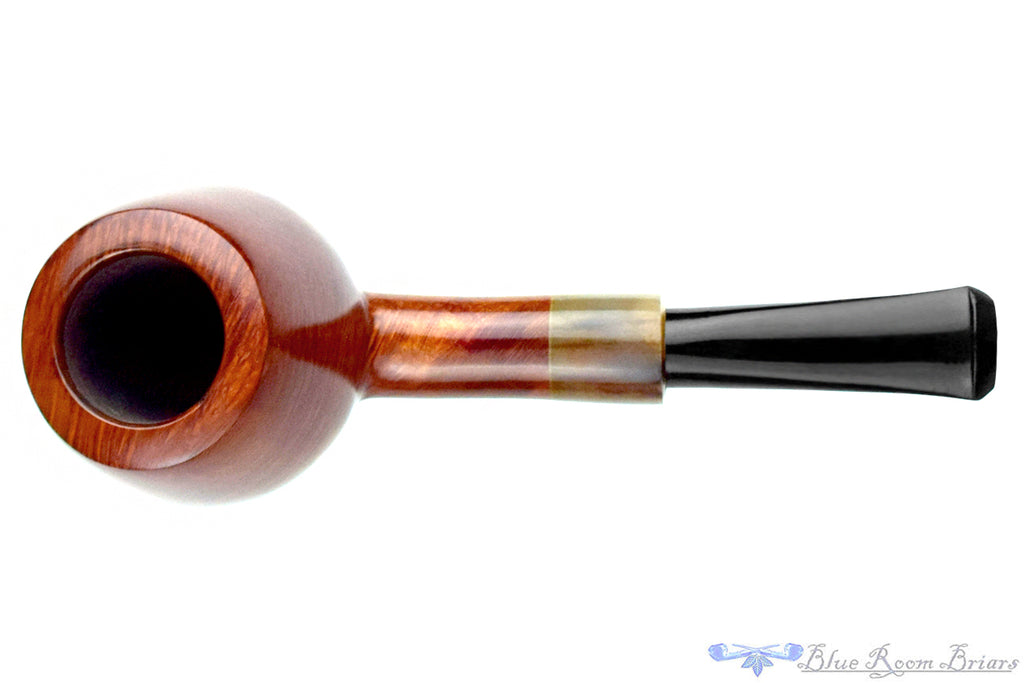 Blue Room Briars is proud to present this Erik Nielsen Pipe Grade A Apple with Buffalo Horn
