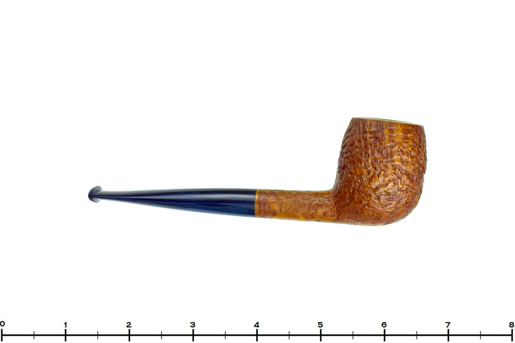 Blue Room Briars is proud to present this Reid Robertson Pipe 074 Sandblast Apple with Brindle