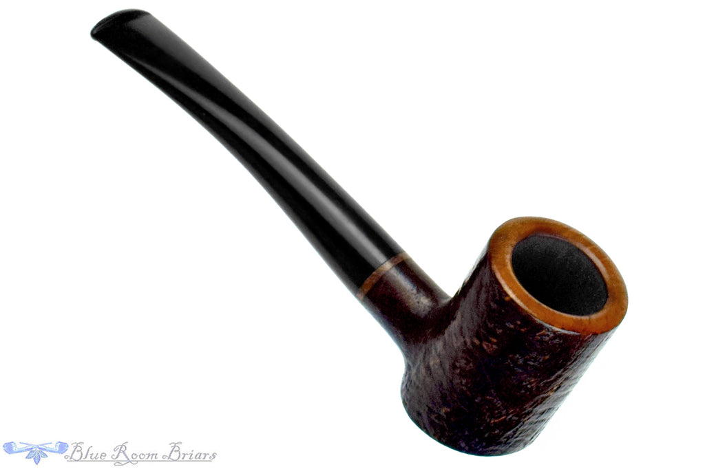 Blue Room Briars is proud to present this Charl Goussard Pipe Sandblast Poker