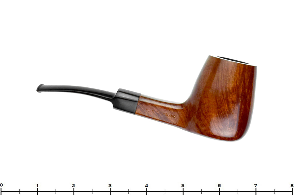 Willmer Extra Grain AR Bent Volcano with Square Shank Sitter Estate Pipe