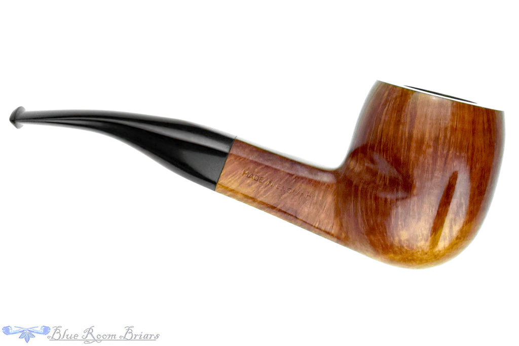 Blue Room Briars is proud to present this Willmer Straight Grain AAA Bent Billiard Sitter Estate Pipe