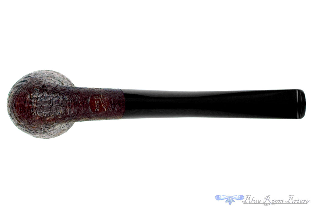 Blue Room Briars is proud to present this Doug Finlay Pipe Bent Partial Sandblast Tall Rhodesian