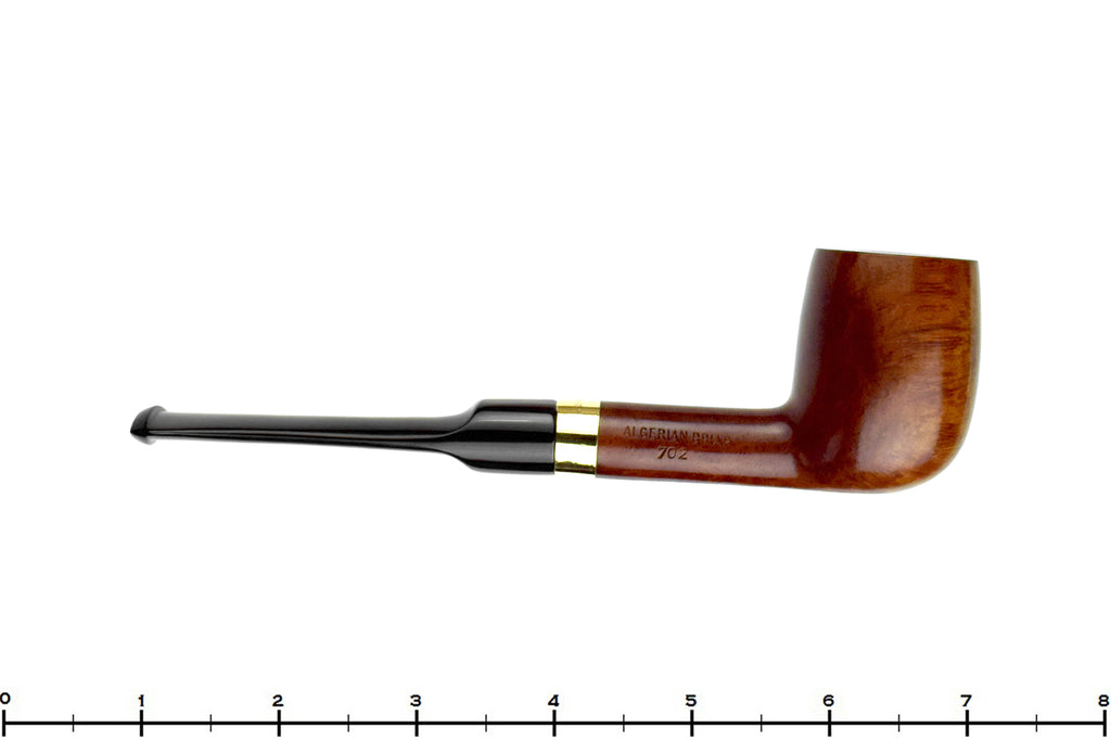 Blue Room Briars is proud to present this Edward's 702 Billiard Sitter with Gold Estate Pipe