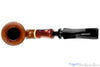 Blue Room Briars is proud to present this Edward's Handmade Large Bent Dublin with Acrylic Ferrule Estate Pipe