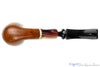 Blue Room Briars is proud to present this Edward's Handmade Large Bent Dublin with Acrylic Ferrule Estate Pipe