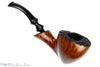 Blue Room Briars is proud to present this Harcourt Hand Carved Bent Freehand with Plateaux Estate Pipe