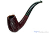 Jesse Jones Pipe 8526 Bent Sandblast Billiard with Plateau and Brindle