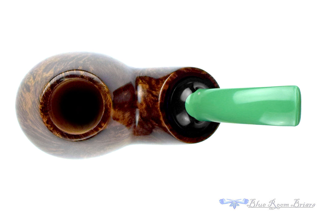 Chris Morgan Signature Pipe Fatman Bent Reverse Calabash with Split Stem