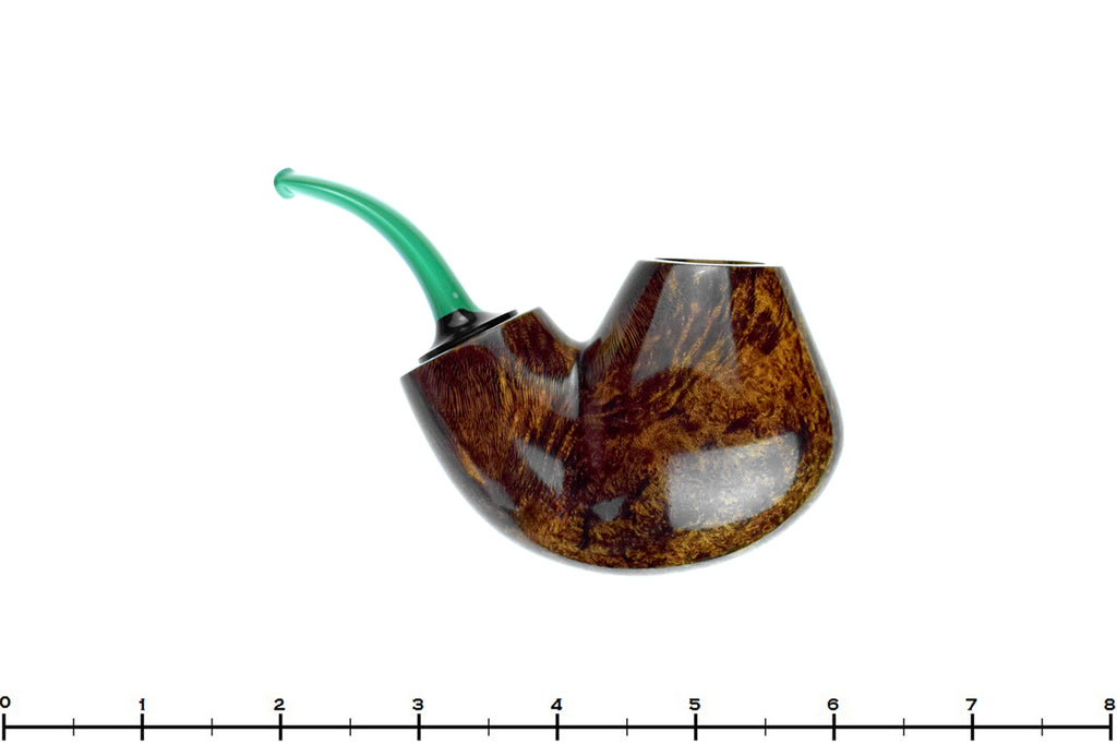 Chris Morgan Signature Pipe Fatman Bent Reverse Calabash with Split Stem