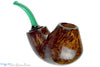 Chris Morgan Signature Pipe Fatman Bent Reverse Calabash with Split Stem