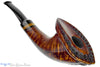 Blue Room Briars is proud to present this  C. Kent Joyce Pipe Live Edge Horn with Bodark and Plateau