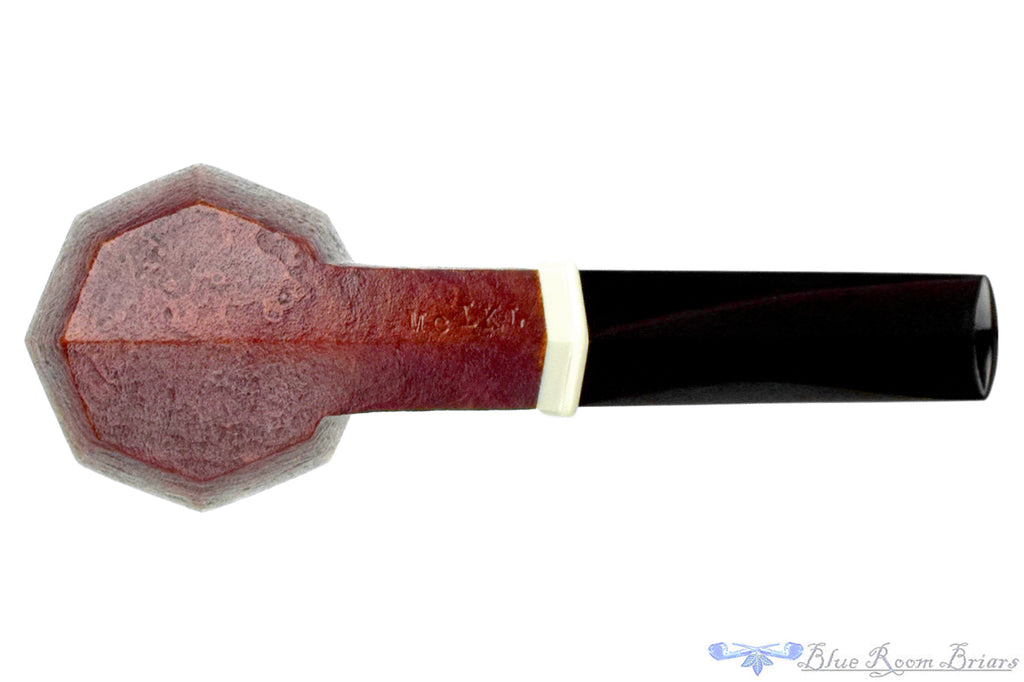 Blue Room Briars is proud to present this Marek Cikl Bent Sandblast Panel Bullmoose