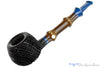 Blue Room Briars is proud to present this Jesse Jones Pipe 3226 Sandblast Morta Apple with Dark Bamboo and Juma