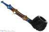 Blue Room Briars is proud to present this Jesse Jones Pipe 3226 Sandblast Morta Apple with Dark Bamboo and Juma