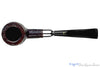 Blue Room Briars is proud to present this Savinelli Punto Oro 111 KS Sandblast Billiard Sitter with Silver Estate Pipe